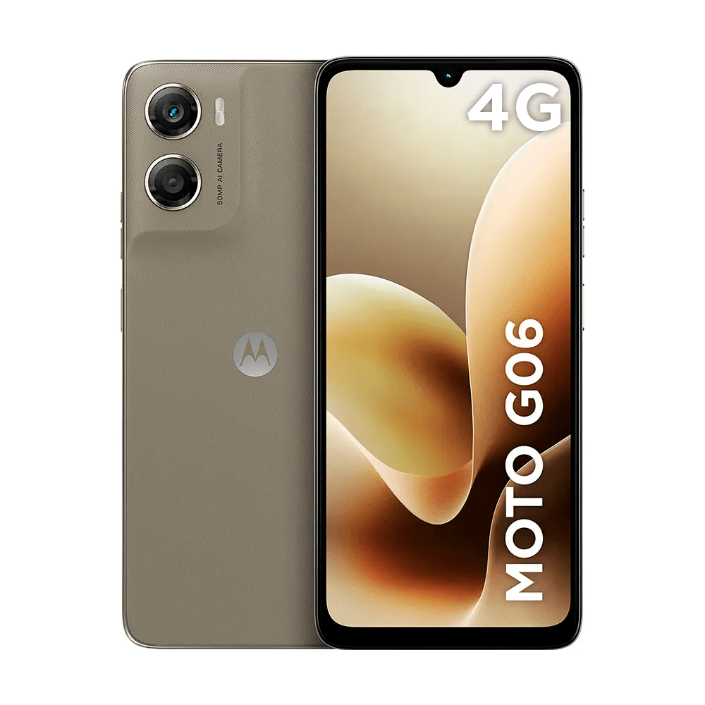 Motorola Smartphone Motorola Moto G06 - 256GB 12GB (4GB RAM + 8GB Ram Boost 256 Bege